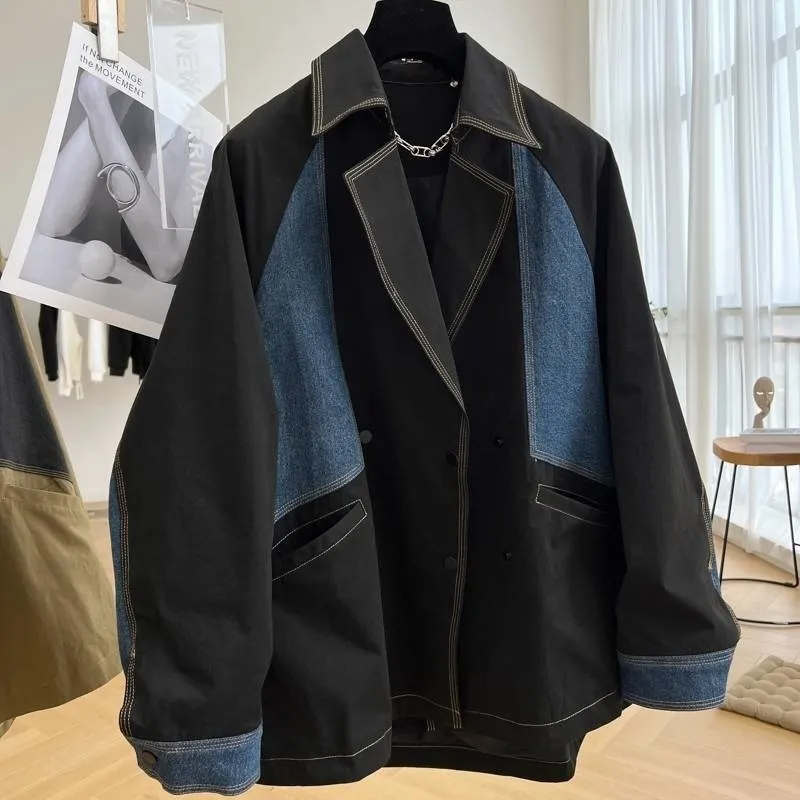 Sezane Oversized Denim Jacket