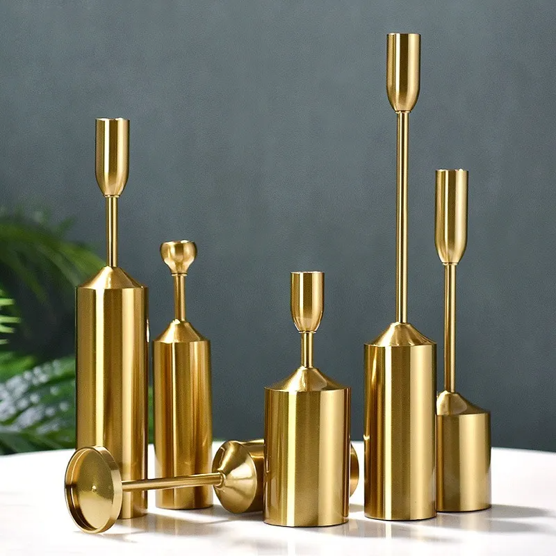 Regal Aurum Candle Holders