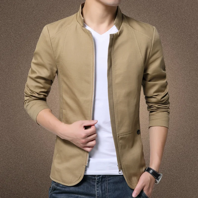 Slim Fit Cotton Jacket