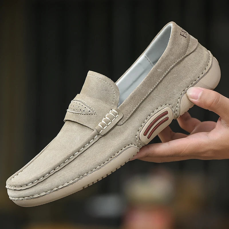 Elite Suede Slip on Shoe