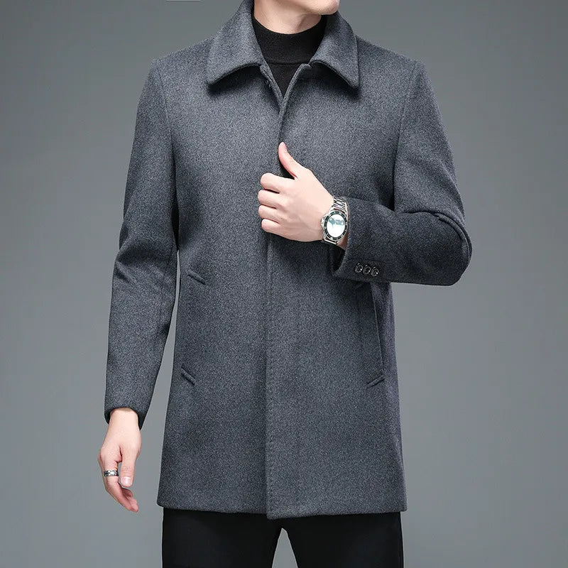 Metropolitan Wool Overcoat