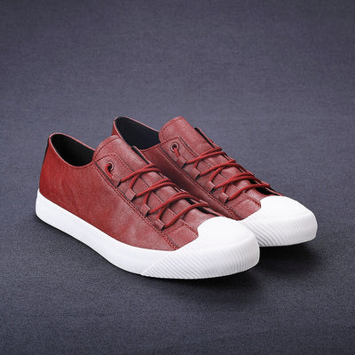 Breezy Feet Korean Leather Sneakers