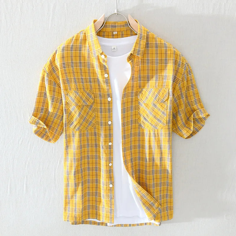 Summer Plaid Shirt