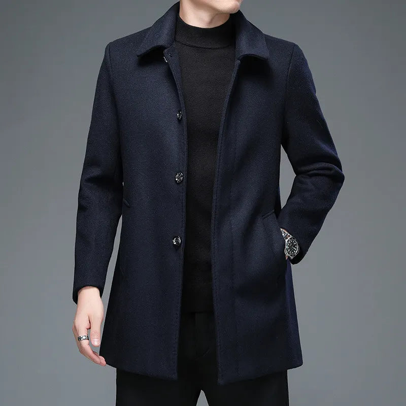 Metropolitan Wool Overcoat