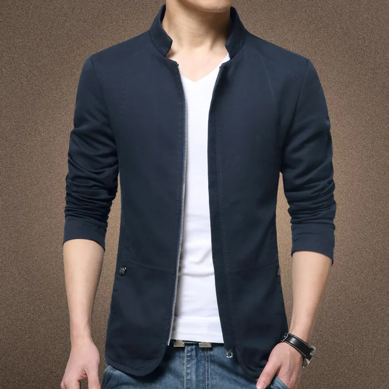 Slim Fit Cotton Jacket