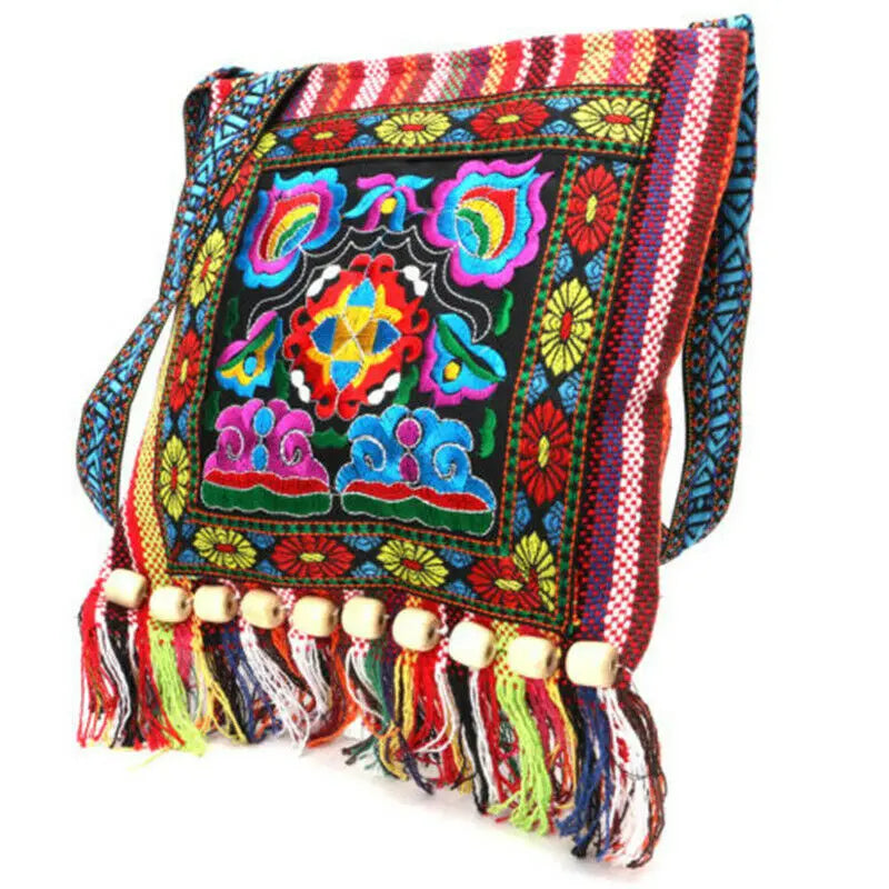 Ethno-Vibrant Shoulder Bag