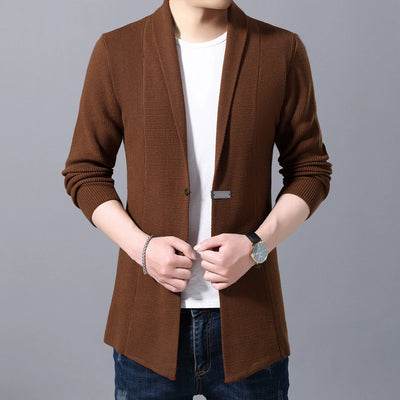 Regular Fit V Neck Cardigan