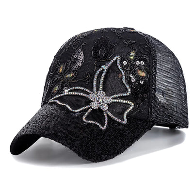 Butterfly Glam Cap