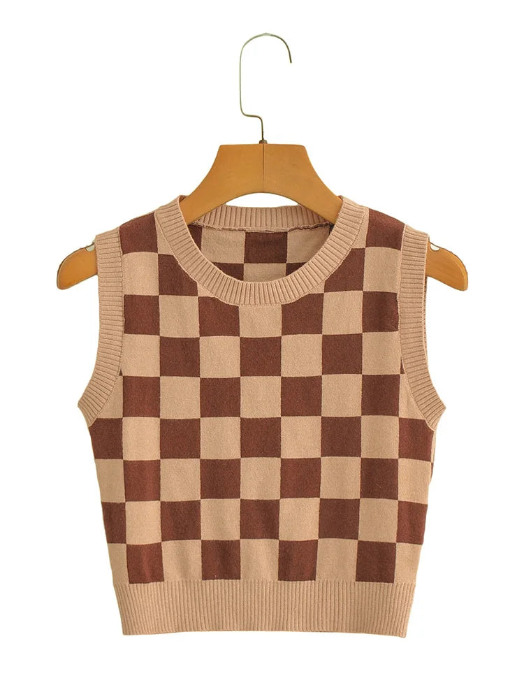 Checkmate Chic Top