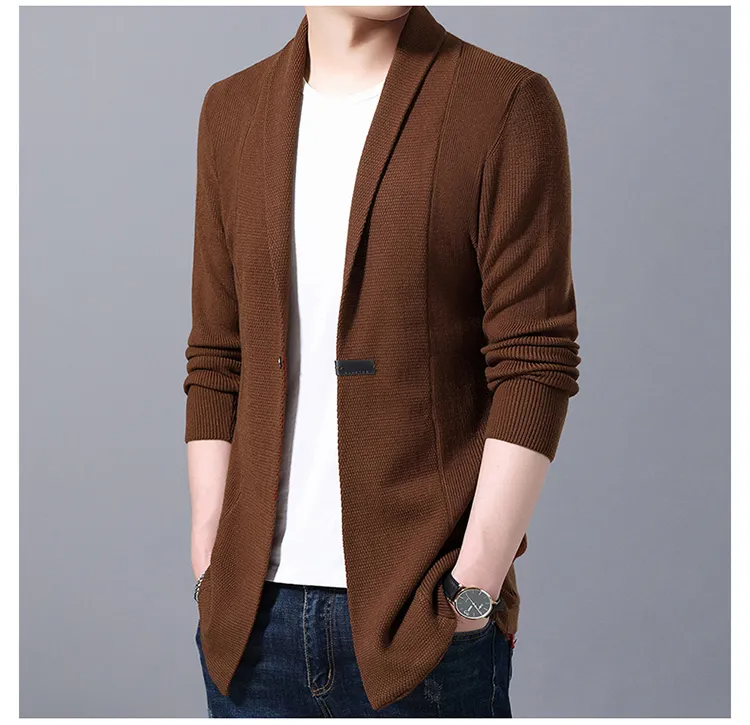 Regular Fit V Neck Cardigan