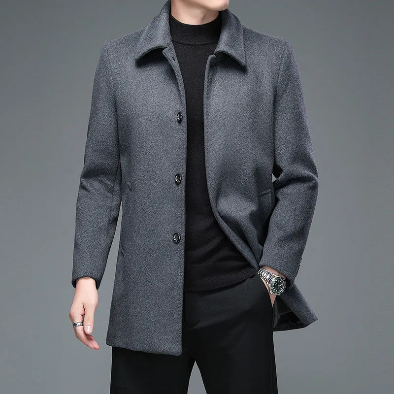 Metropolitan Wool Overcoat