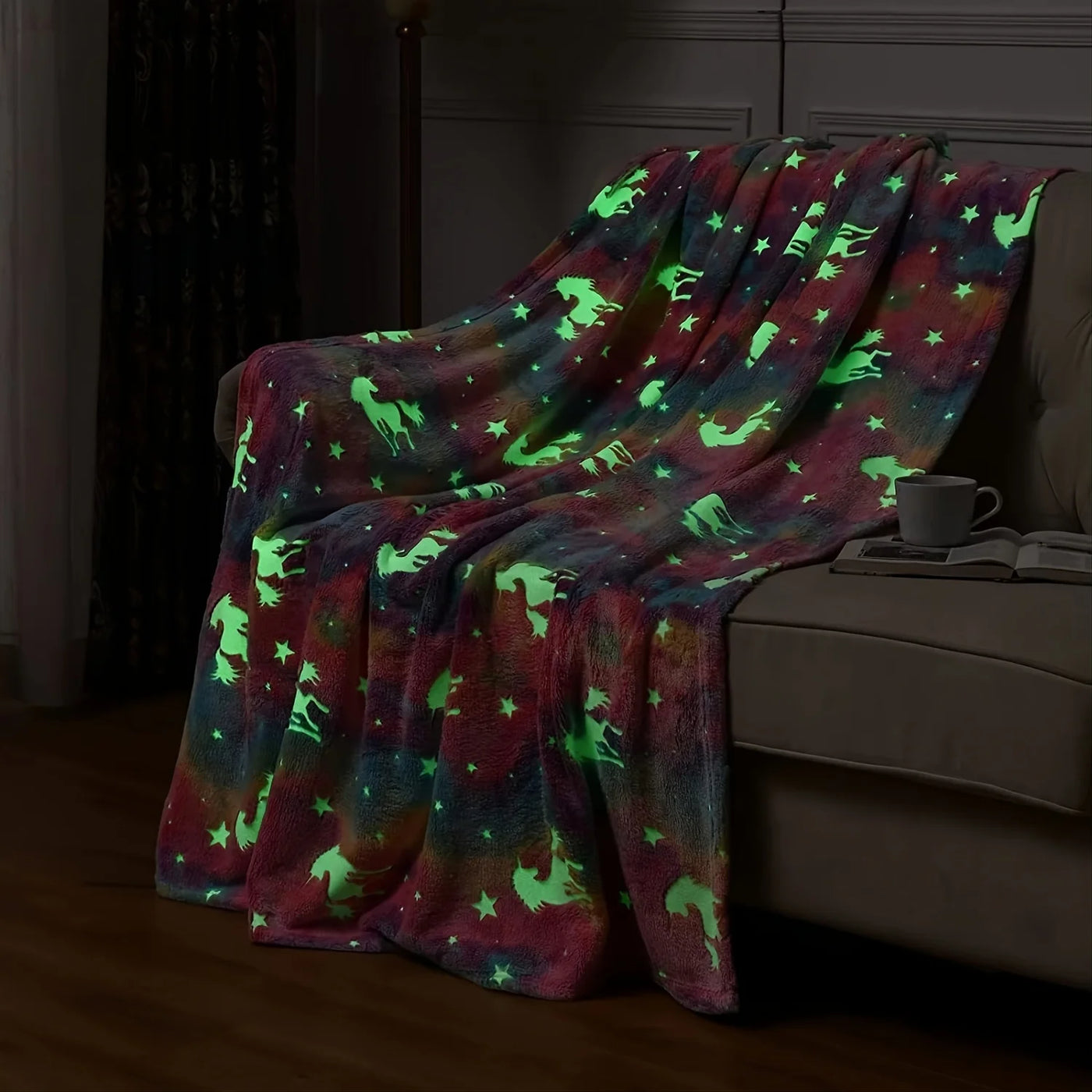 Glow Unicorn Blanket