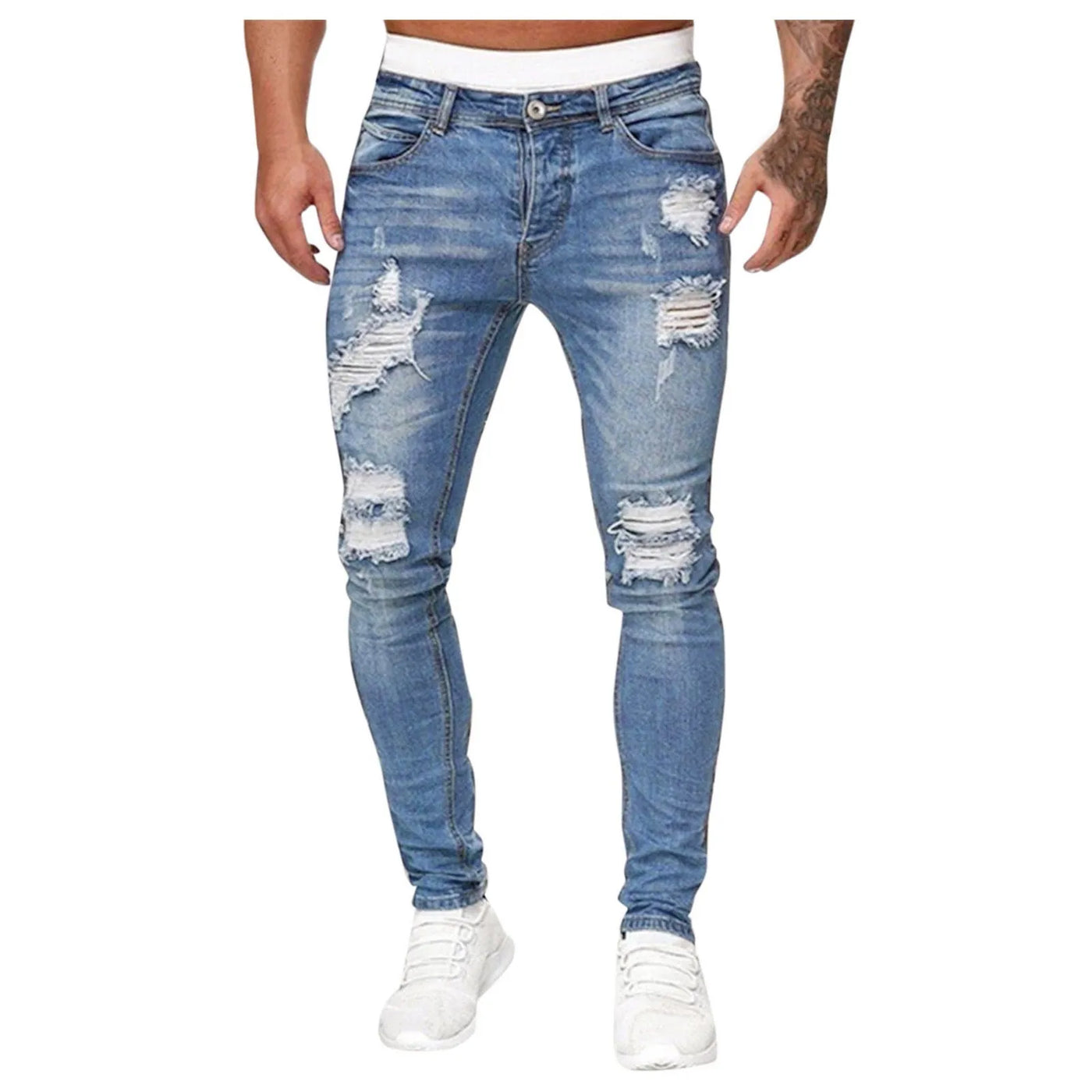 Urban Ripped Denim Jeans