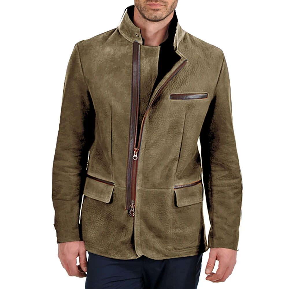 Premium Faux Leather Outerwear