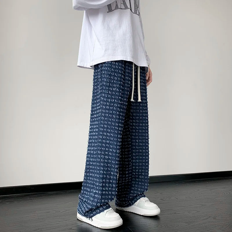 Relax Fit Plaid Pant