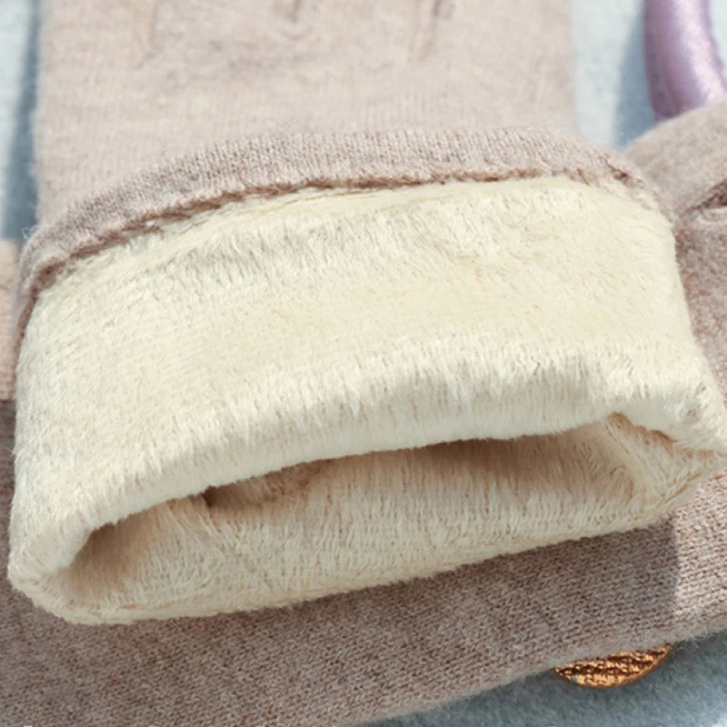 100% Cashmere Gloves