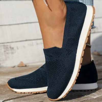 Breathable Knit Loafers