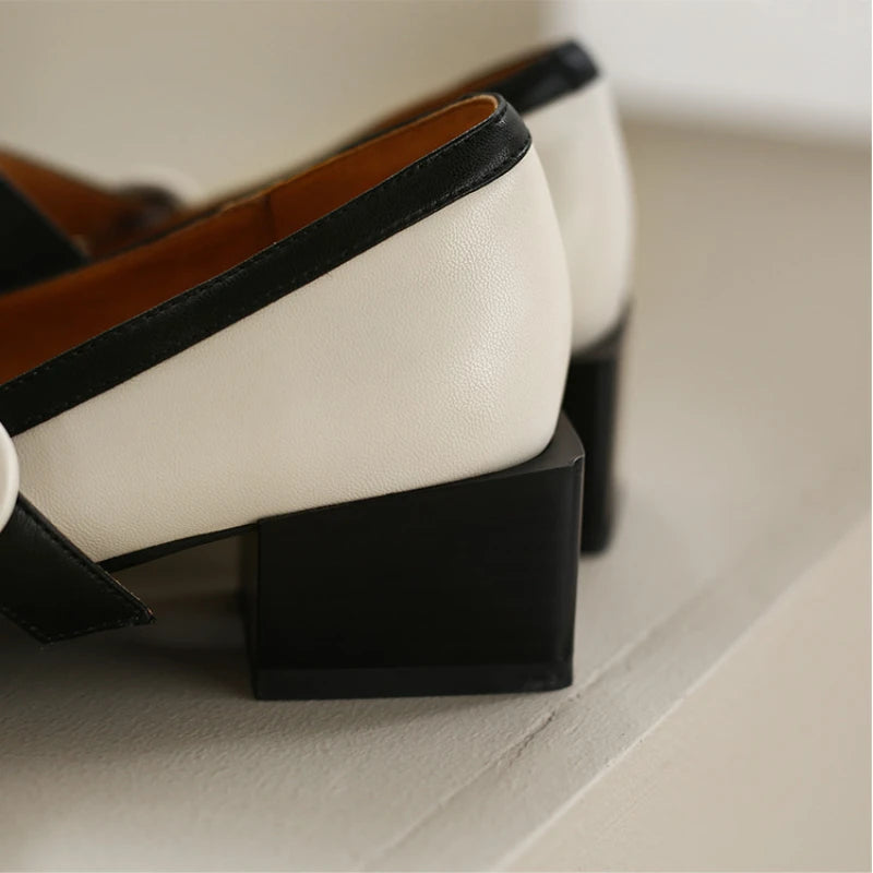 Britannia Strap Heel