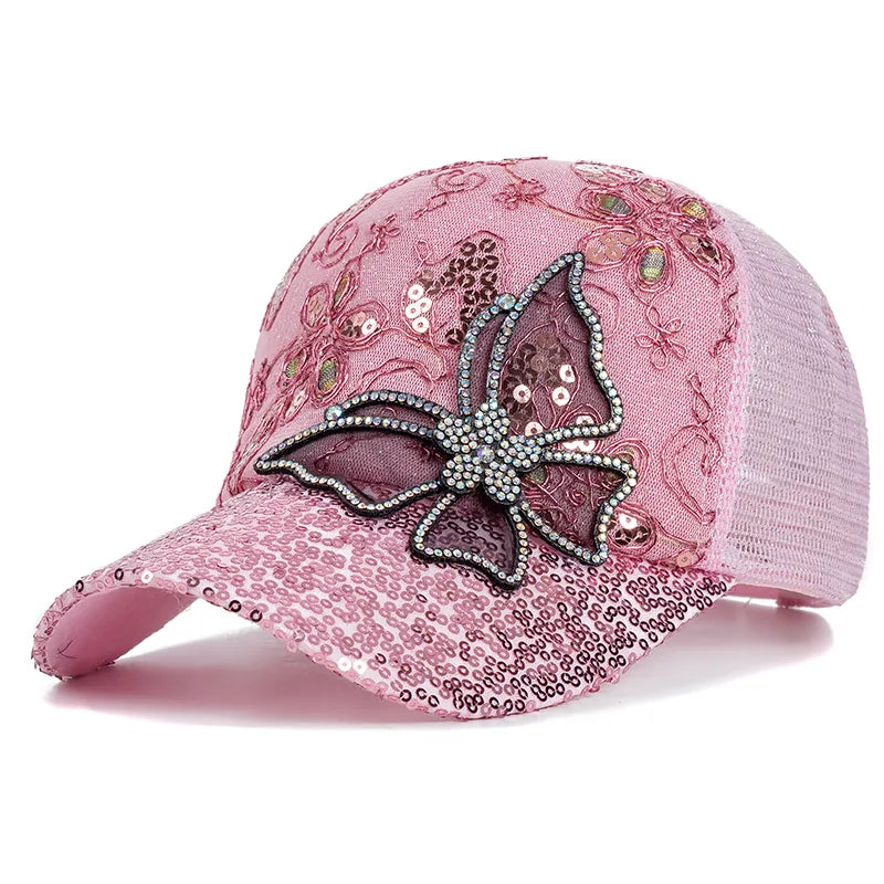 Butterfly Glam Cap