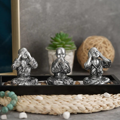 Serene Sentinel Statuettes