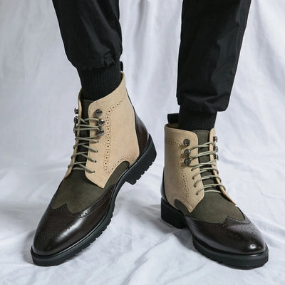 Heritage Suede Leather  Boots