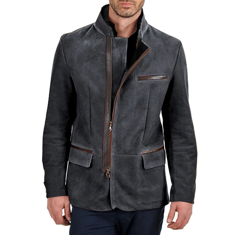 Premium Faux Leather Outerwear