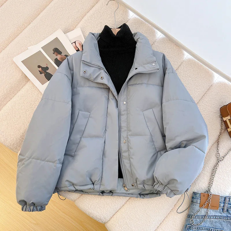 Snap Button Bomber jacket