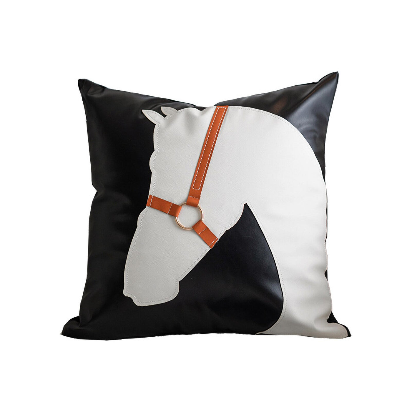 NobleSteed Leather Pillow Cover