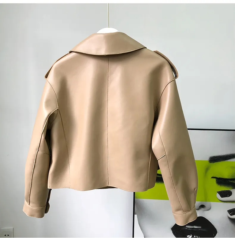 Faux Soft Leather Jacket