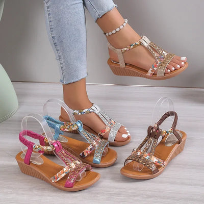 Bohemia Rhinestone Sandal