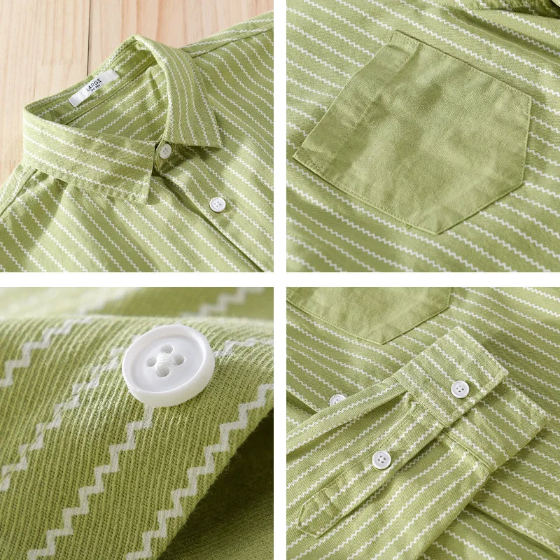 Cotton Stripe Shirt