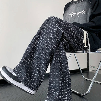 Relax Fit Plaid Pant