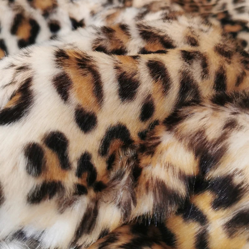 Leopard Faux Fur Blanket