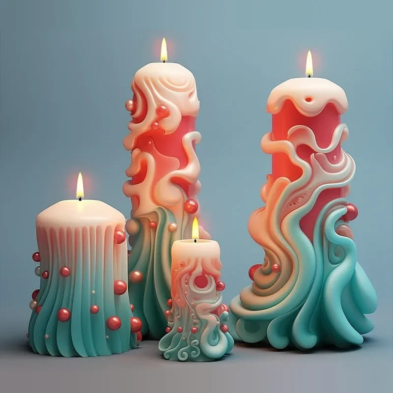 Ocean Whimsy Candles