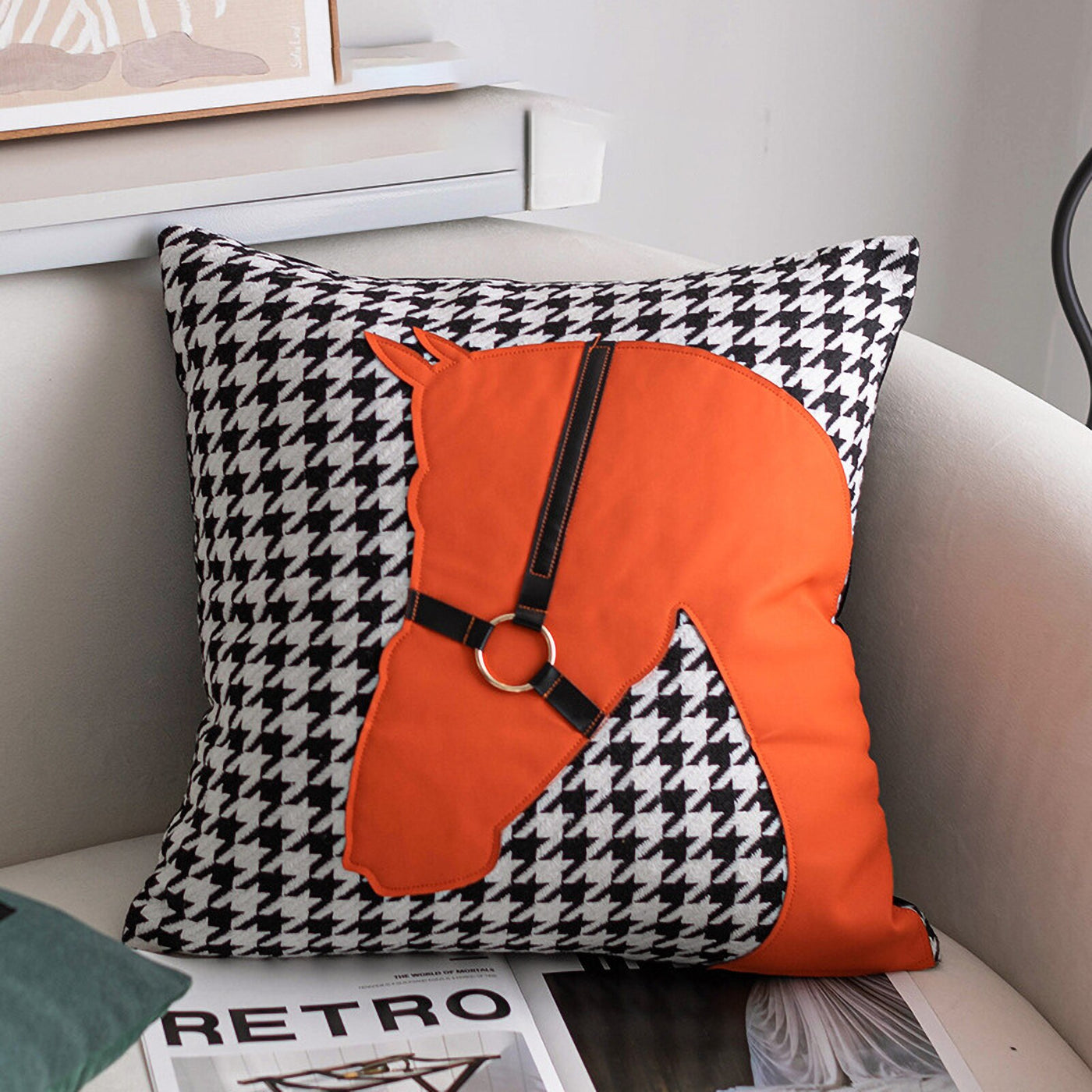 NobleSteed Leather Pillow Cover