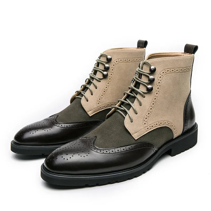 Heritage Suede Leather  Boots