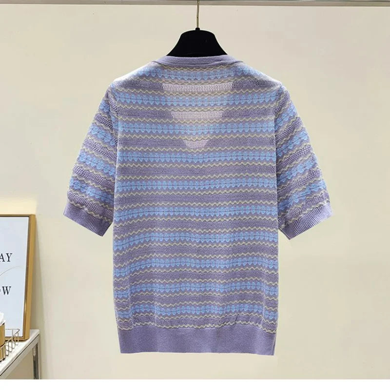 Cozy Knitted T-Shirt