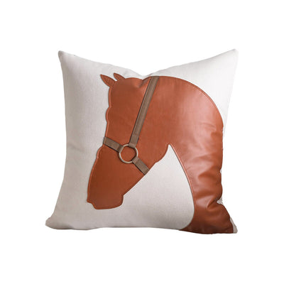 NobleSteed Leather Pillow Cover