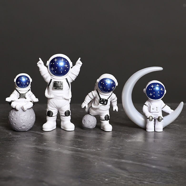 Celestial Odyssey Astronaut Figurines