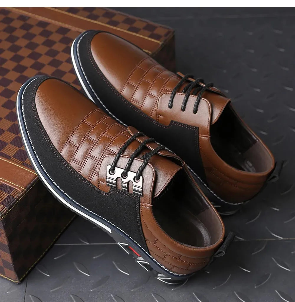 Urban Stride Leather Lace up