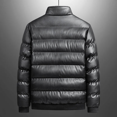 Hooded Jacket in Padded Water Repellent Fabric