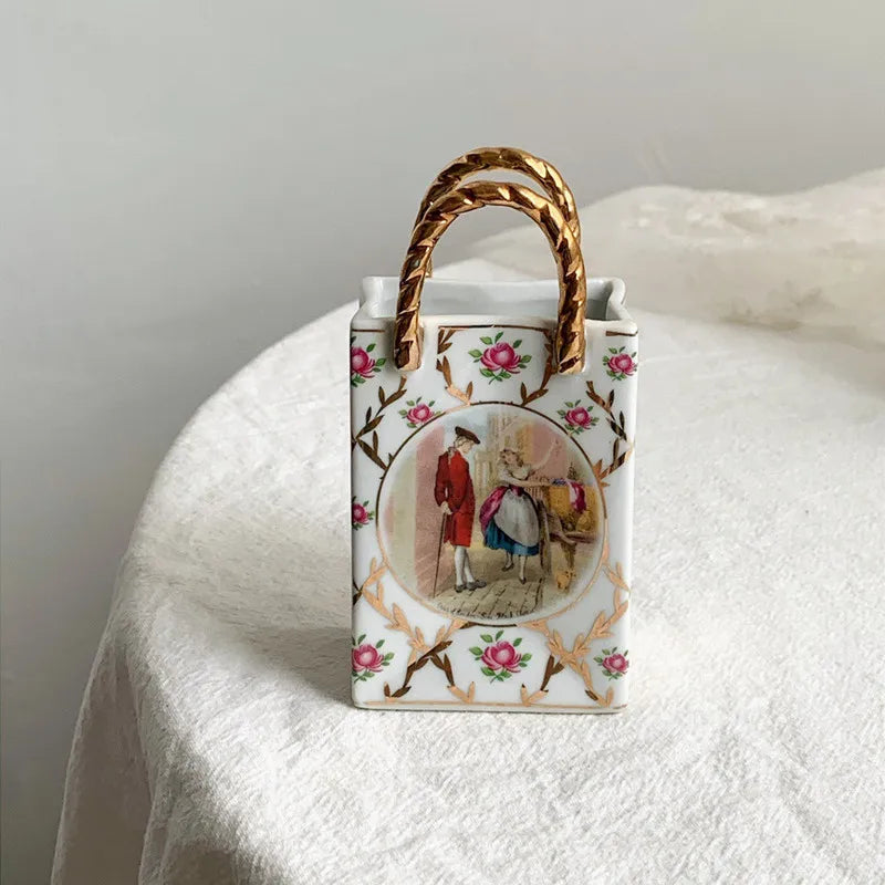 Vintage Tabletop Handbag