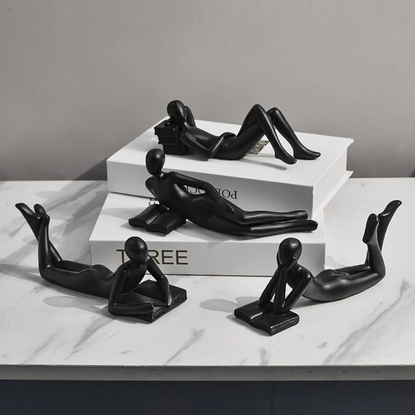 Contemporary Reader Figurines