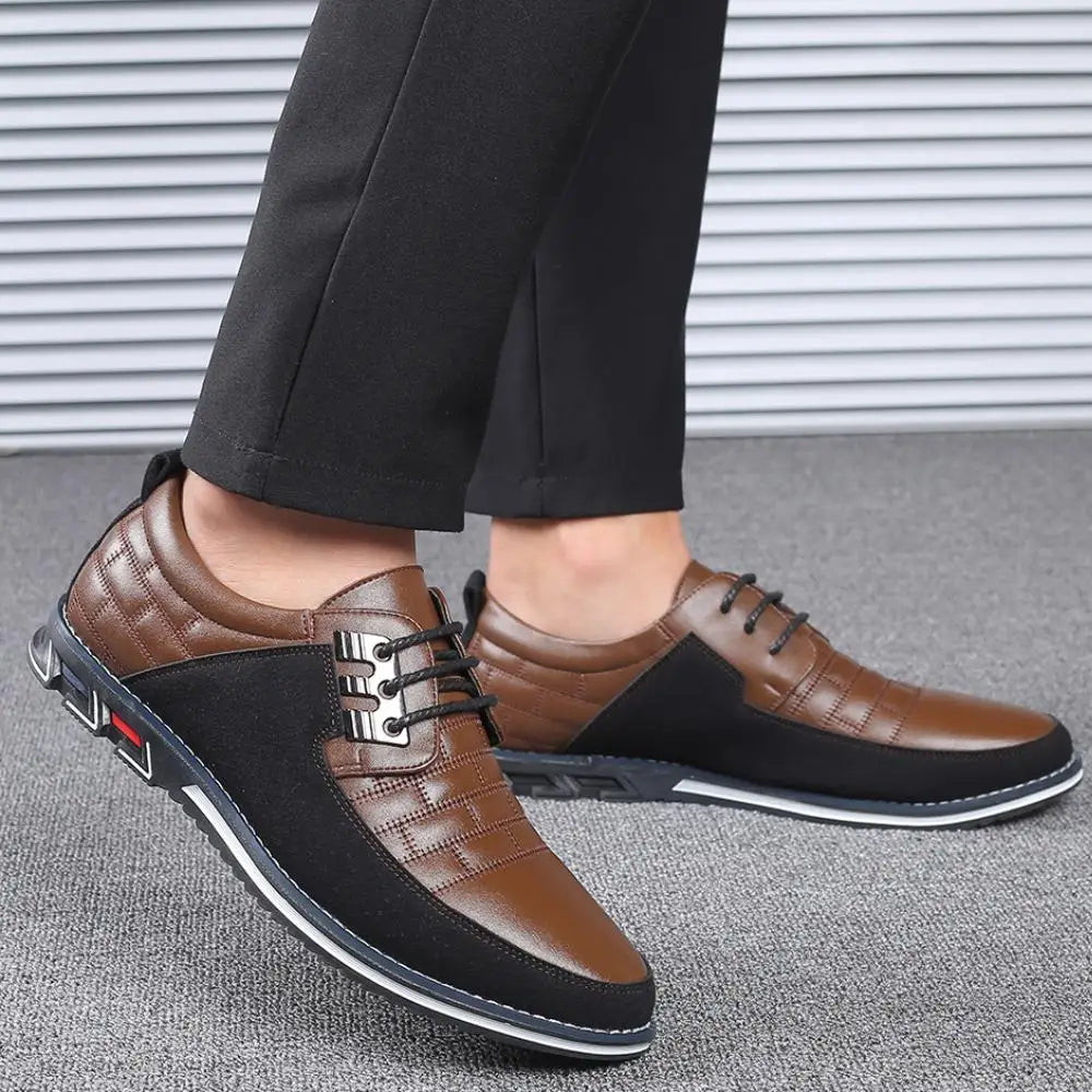 Urban Stride Leather Lace up