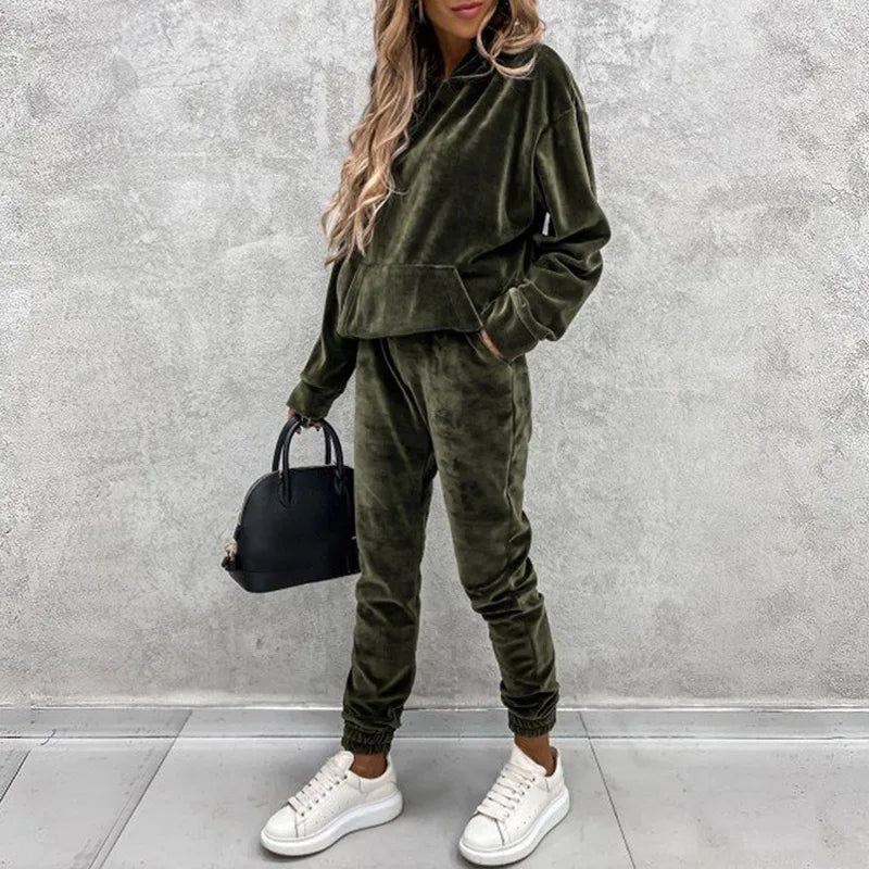 Velvet Chic Tracksuit