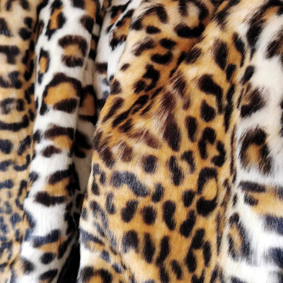 Leopard Faux Fur Blanket