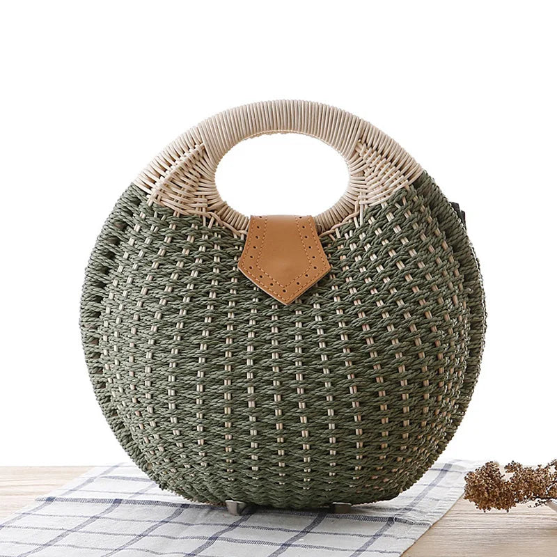 Luxury Rattan HandBag