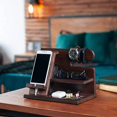 Wooden Phone Organizer