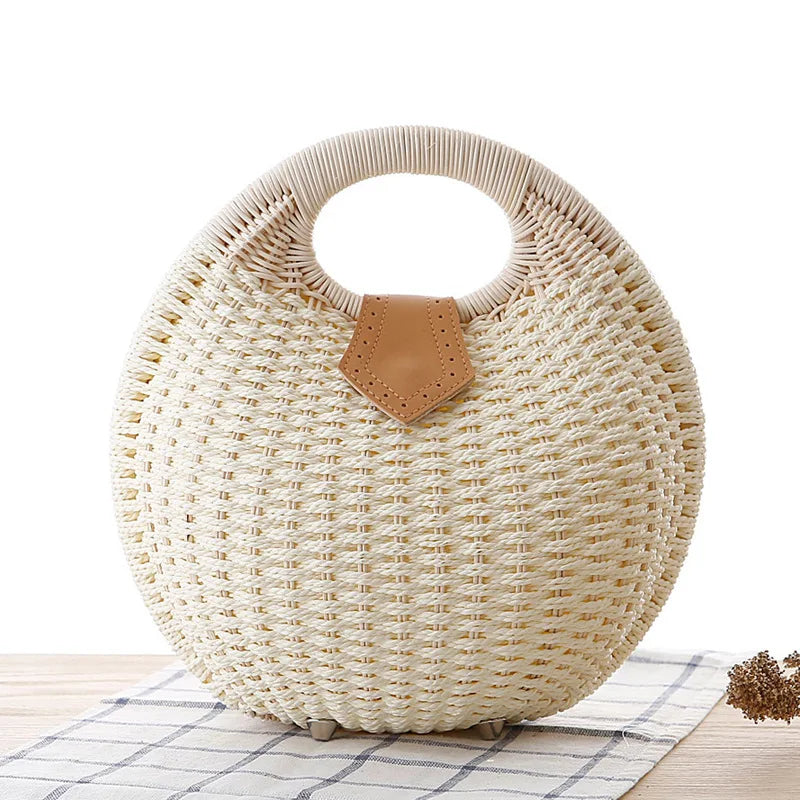 Luxury Rattan HandBag