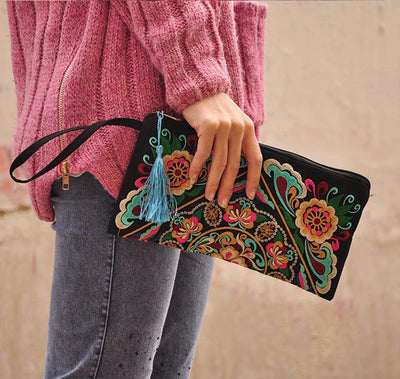 Women's  Retro Flower Bags